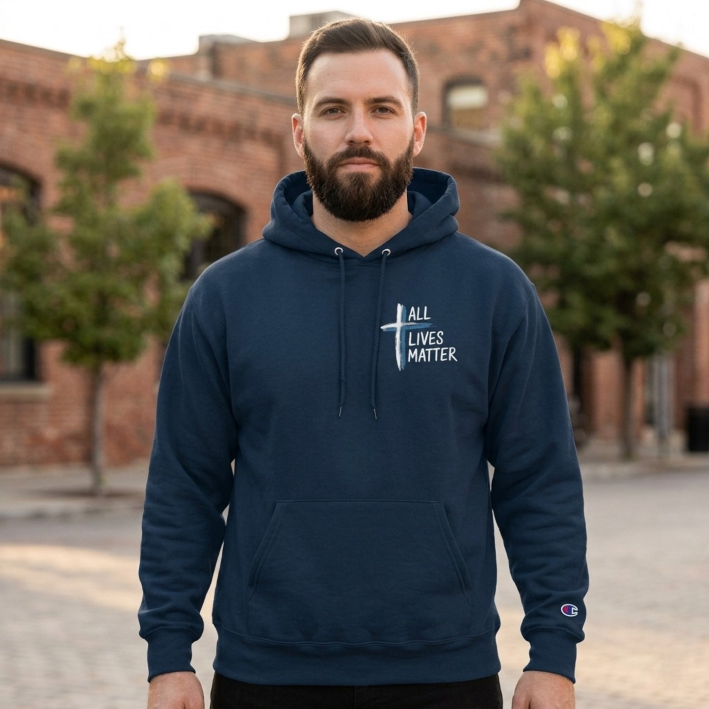 "All Lives Matter" (01-02) | Unisex Cotton-Blend Hoodie | 2 Colors
