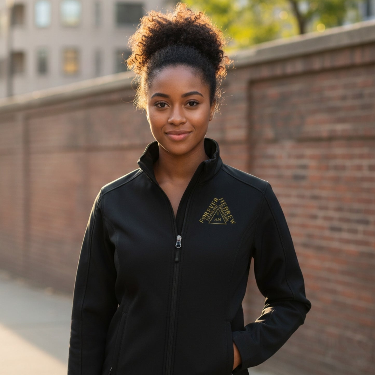 I AM HEBREW (03-01) | Women's SoftShell Jacket
