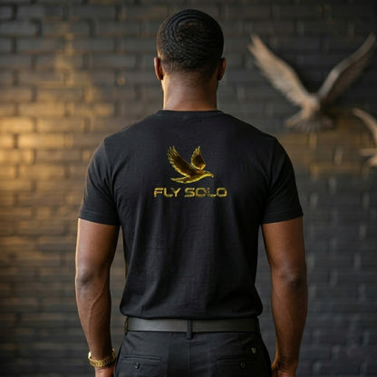 Unity in Solitude (01) "Fly Solo" | Men's V-neck Tee | 2 colors