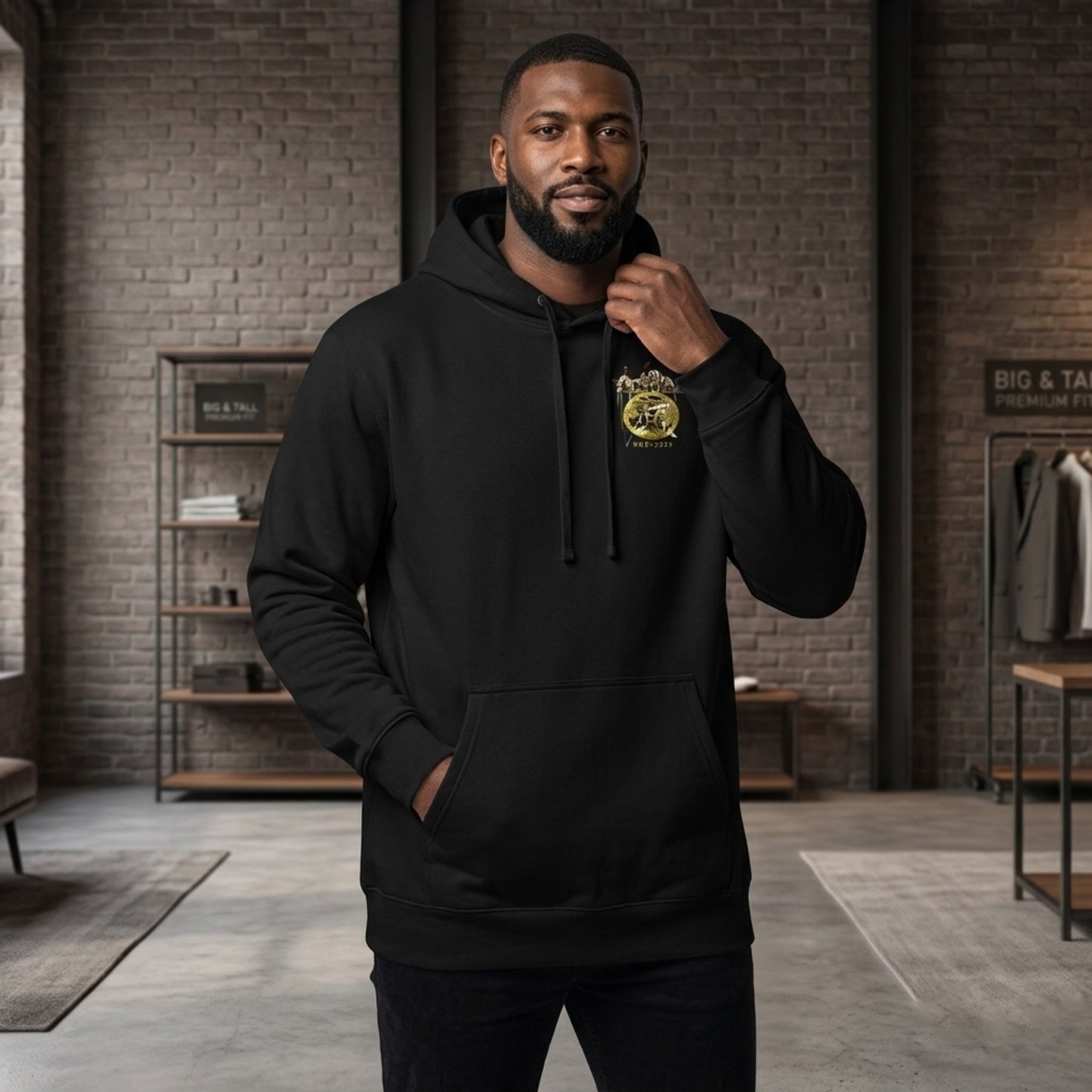 TRP Menorah Flex | Men's Tall Hoodie