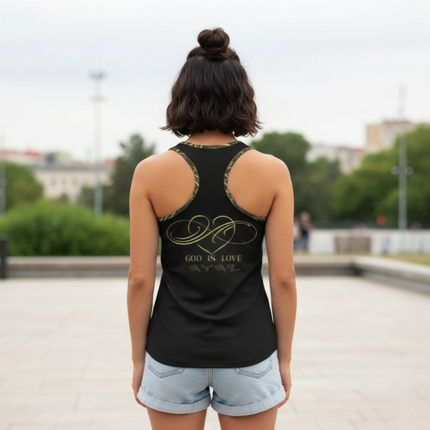 Truth Illustrated 04-01 Designer Racerback Tank Top