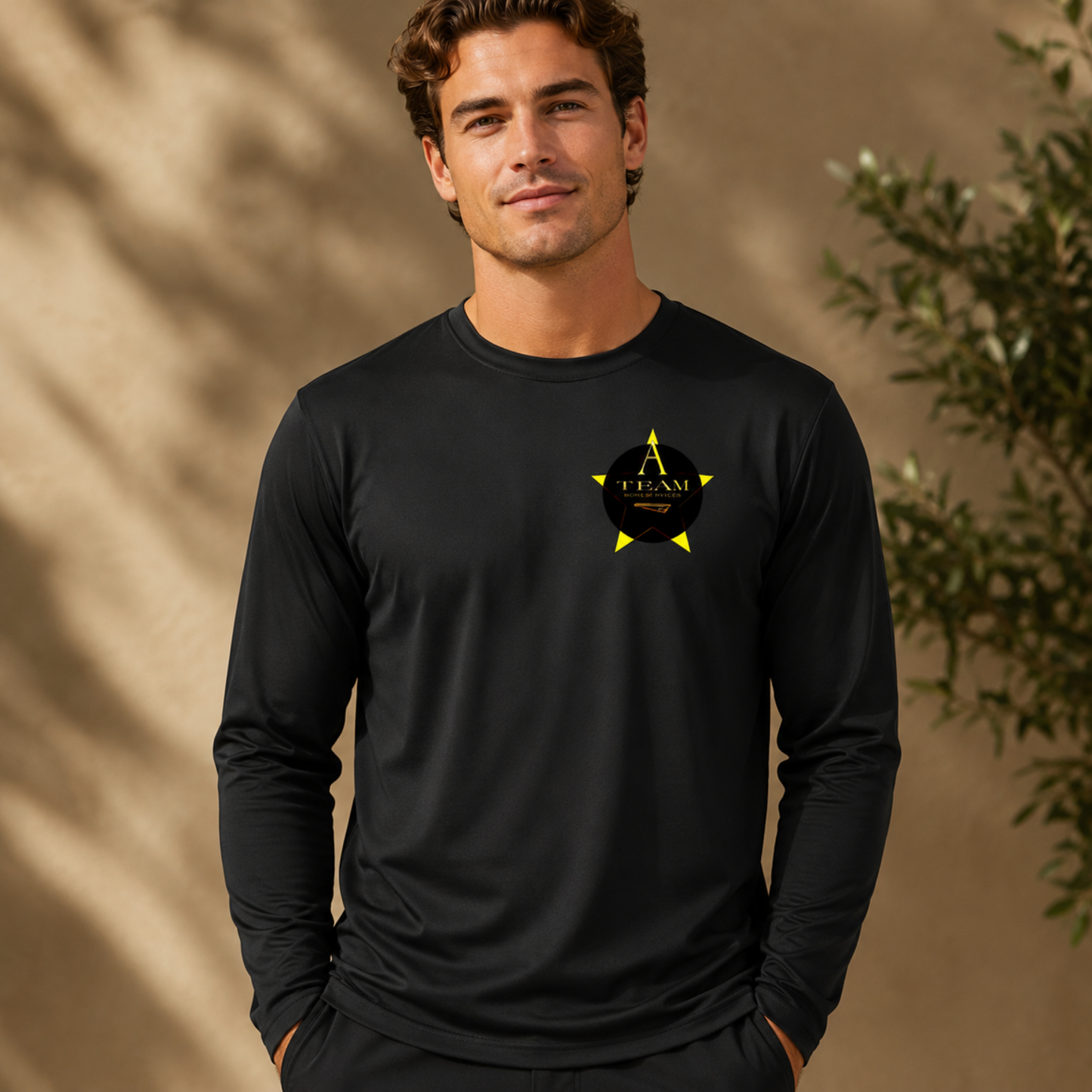 A-Team (02–01) | Men's Long-Sleeve Performance T-Shirt