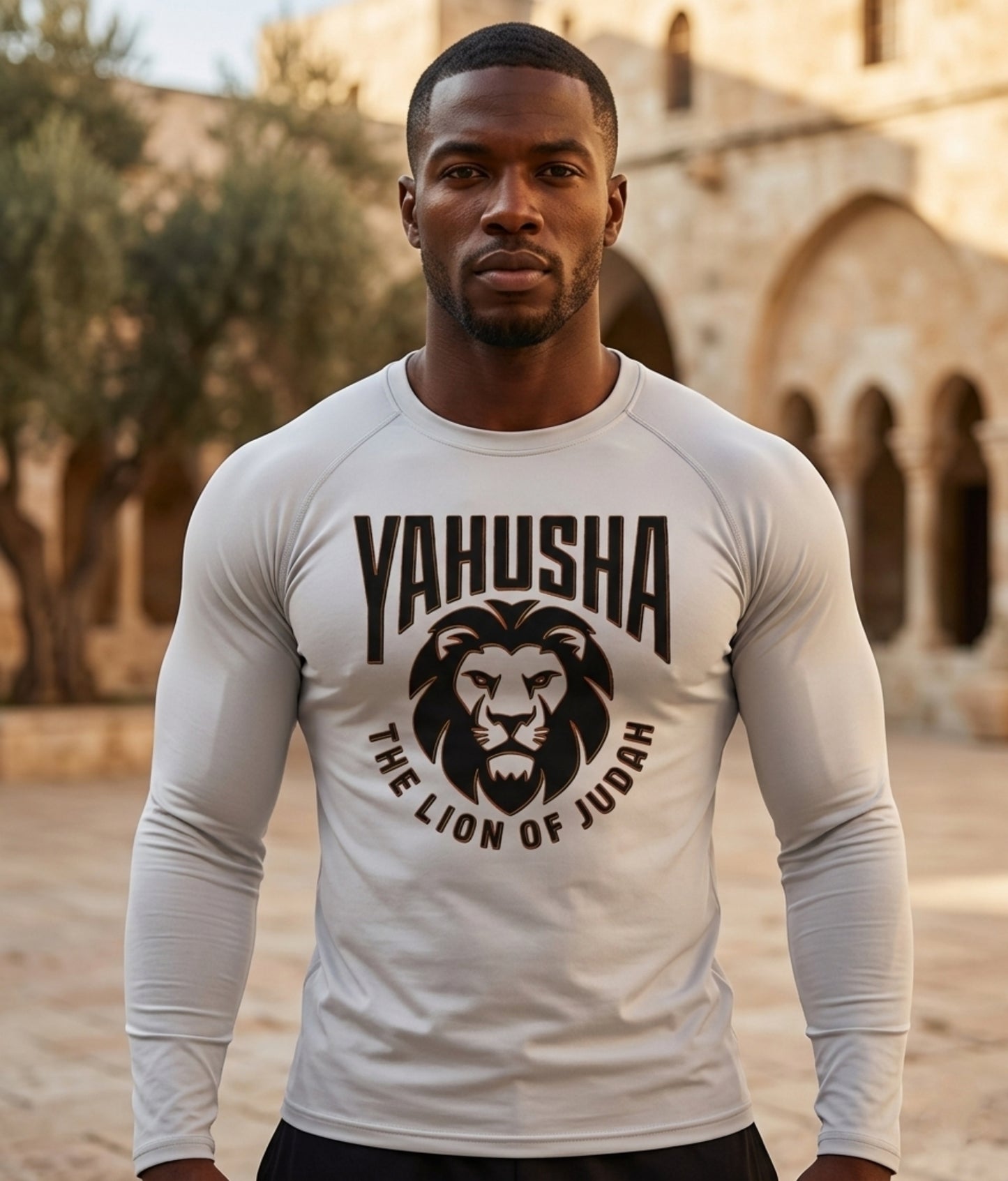 Yahusha: The Lion of Judah (02) | Unisex Long Sleeve Tee