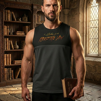 Commandment Keepers 01-01 Men's Designer Sleeveless Cotton T-shirt