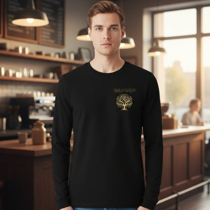 Yahuah: Tree of LIfe (01-01) | Unisex Long Sleeve Cotton Tee