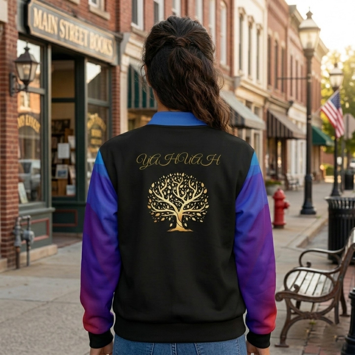 Yahuah: Tree of Life (01-02) - Royal Raiment | Varsity Jacket | Hebrew Streetwear