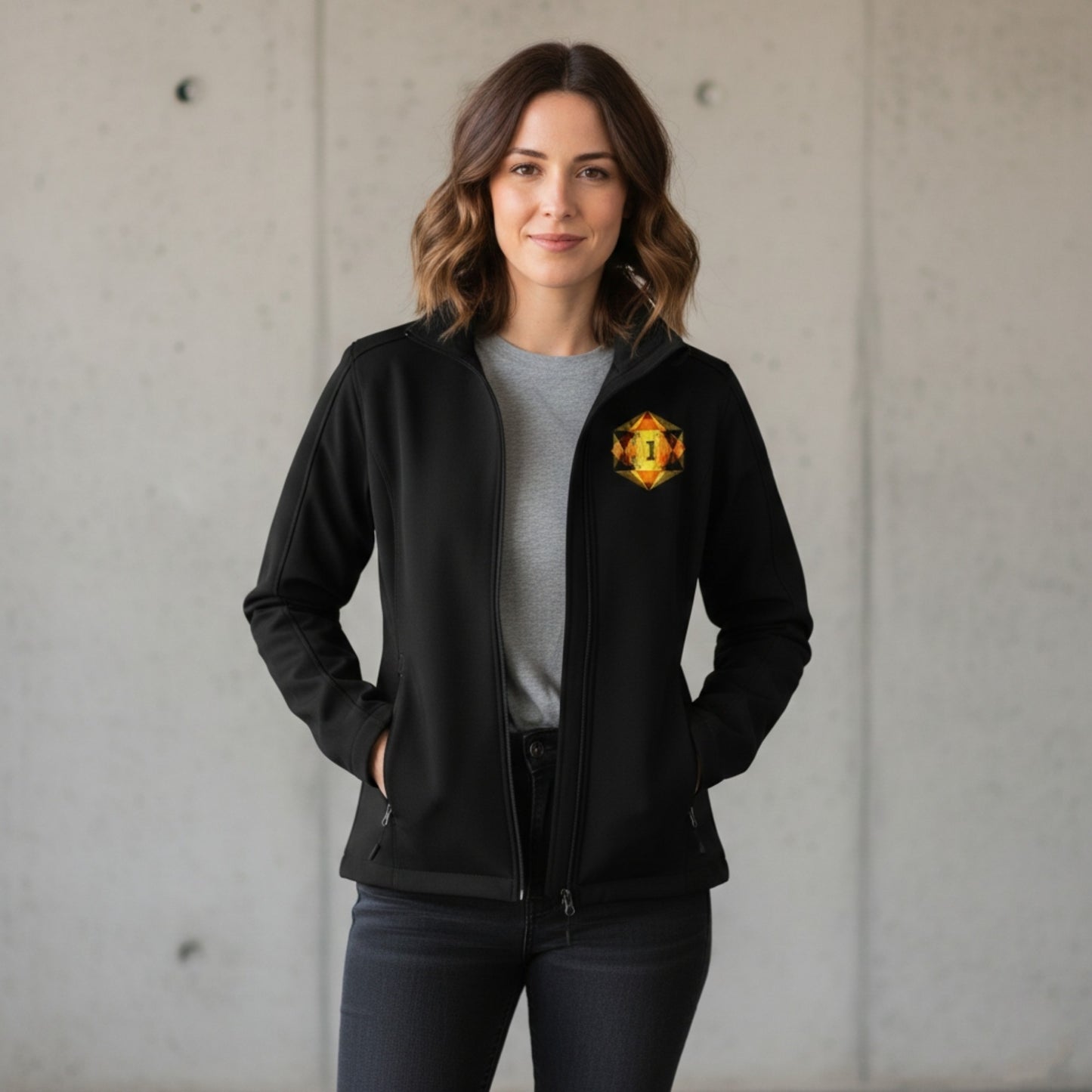 Hebrew World 01-01 The Radiant Six | Women's Soft Shell Jacket