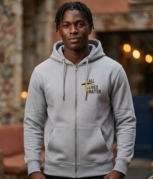 "All Lives Matter" (01-01) | Unisex Zip Hoodie | 2 colors