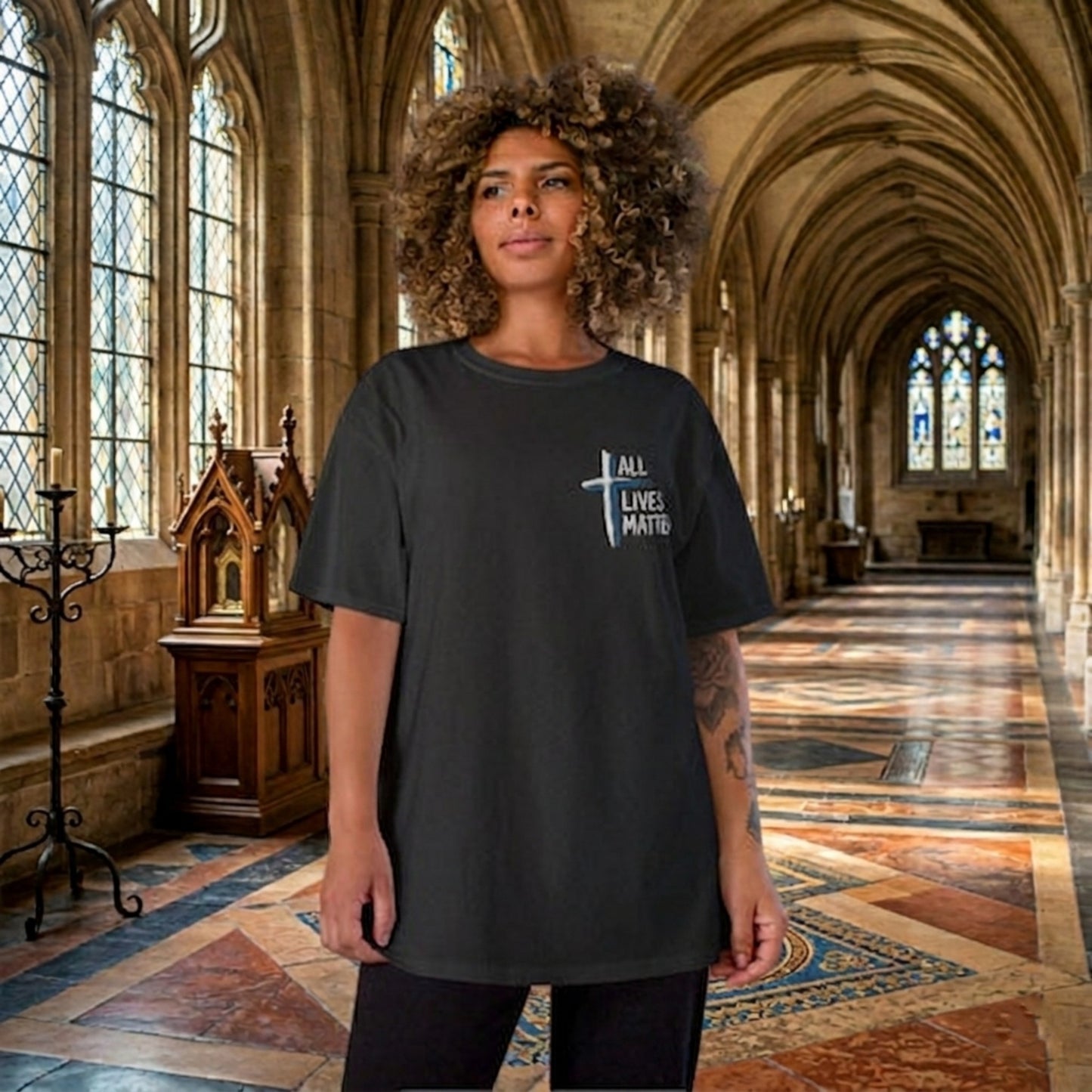 "All Lives Matter" (01-02) | Unisex Cotton Tee | 2 colors
