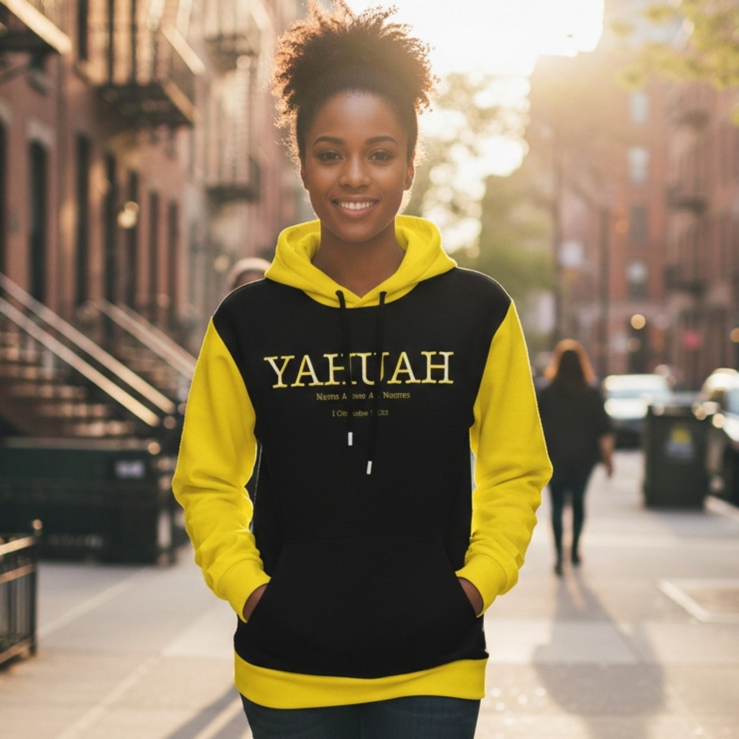 Yahuah: Name Above All Names (02-02) | Unisex Cotton Hoodie