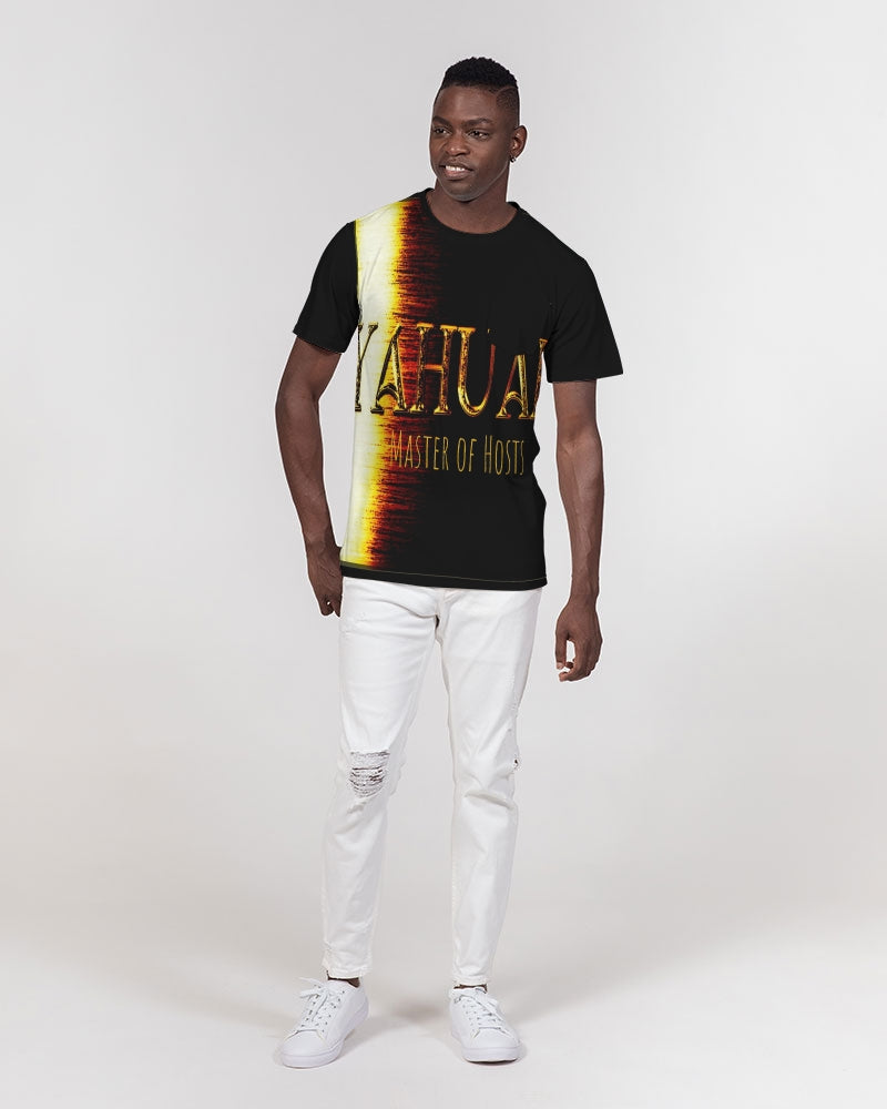 Yahuah-Master of Hosts 01-03 Camiseta con bolsillo diario de diseñador para hombre 