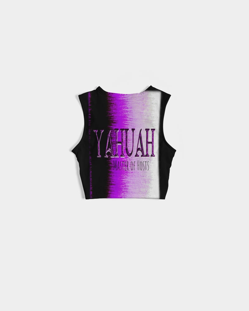 Yahuah: Master of Hosts (01-02) | Sleeveless Tie Front Crop Top