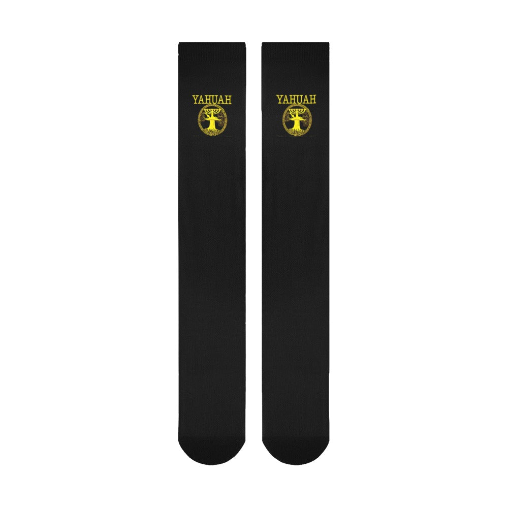 Yahuah: Tree of Life (02-01) - The Covenant Seal | Over-the-Calf Unisex Socks
