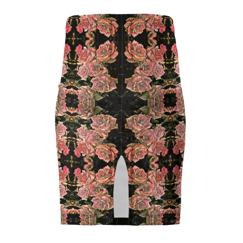 Floral Embosses (06-01): Adom - The Physical Mirror | Pencil Skirt