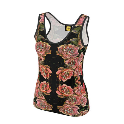 Floral Embosses (06-01): Adom - The Physical Mirror | Women's Tank Top