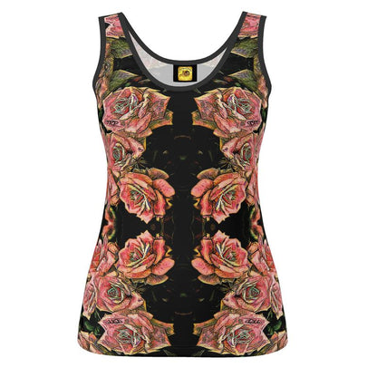 Floral Embosses (06-01): Adom - The Physical Mirror | Women's Tank Top