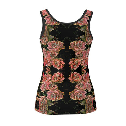 Floral Embosses (06-01): Adom - The Physical Mirror | Women's Tank Top