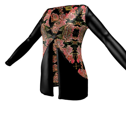 Floral Embosses (06-01): Adom - The Physical Mirror | Jersey Cardigan