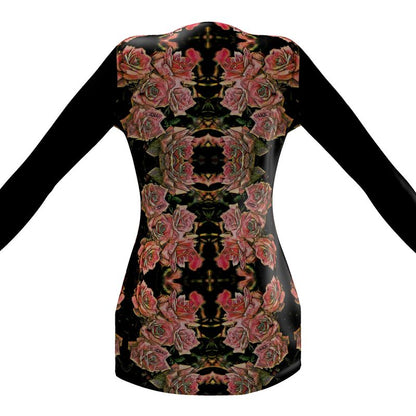 Floral Embosses (06-01): Adom - The Physical Mirror | Jersey Cardigan