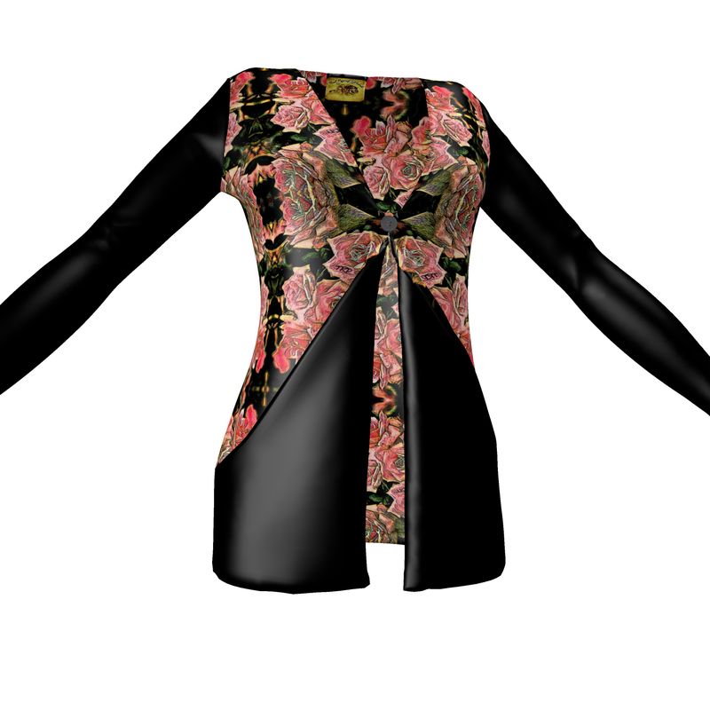 Floral Embosses (06-01): Adom - The Physical Mirror | Jersey Cardigan