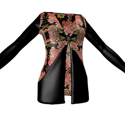 Floral Embosses (06-01): Adom - The Physical Mirror | Jersey Cardigan