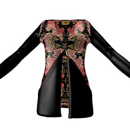 Floral Embosses (06-01): Adom - The Physical Mirror | Jersey Cardigan