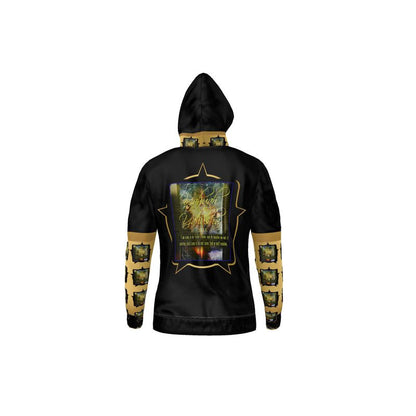 Como padre, como hijo 01 Diseñador Sudadera con capucha y cremallera completa unisex 