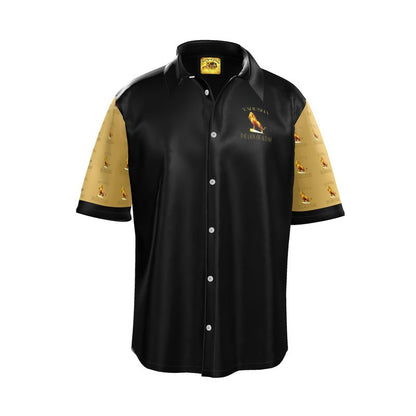 Yahusha: The Lion of Judah (01) | Men's Spread Collar Shirt