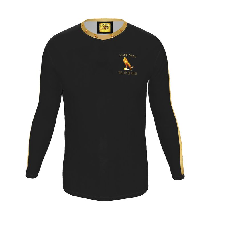 Yahusha: The Lion of Judah (01) | Men's V-Neck Jersey Tee