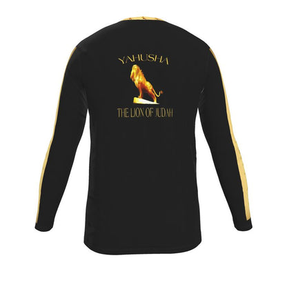 Yahusha: The Lion of Judah (01) | Men's V-Neck Jersey Tee
