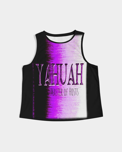Yahuah: Master of Hosts (01-02) | Sleeveless Crop Top
