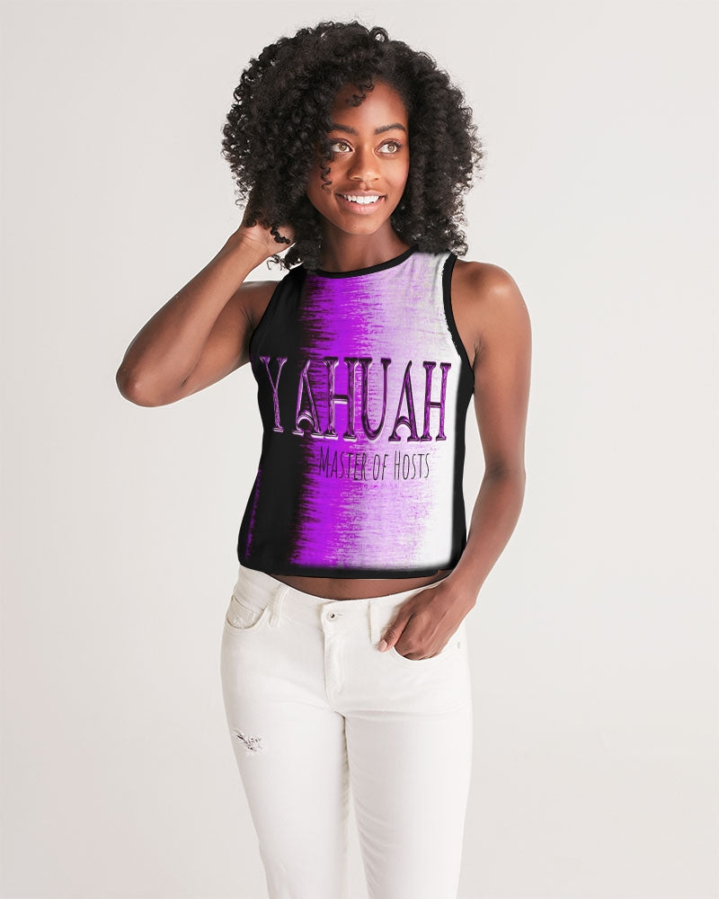 Yahuah: Master of Hosts (01-02) | Sleeveless Crop Top