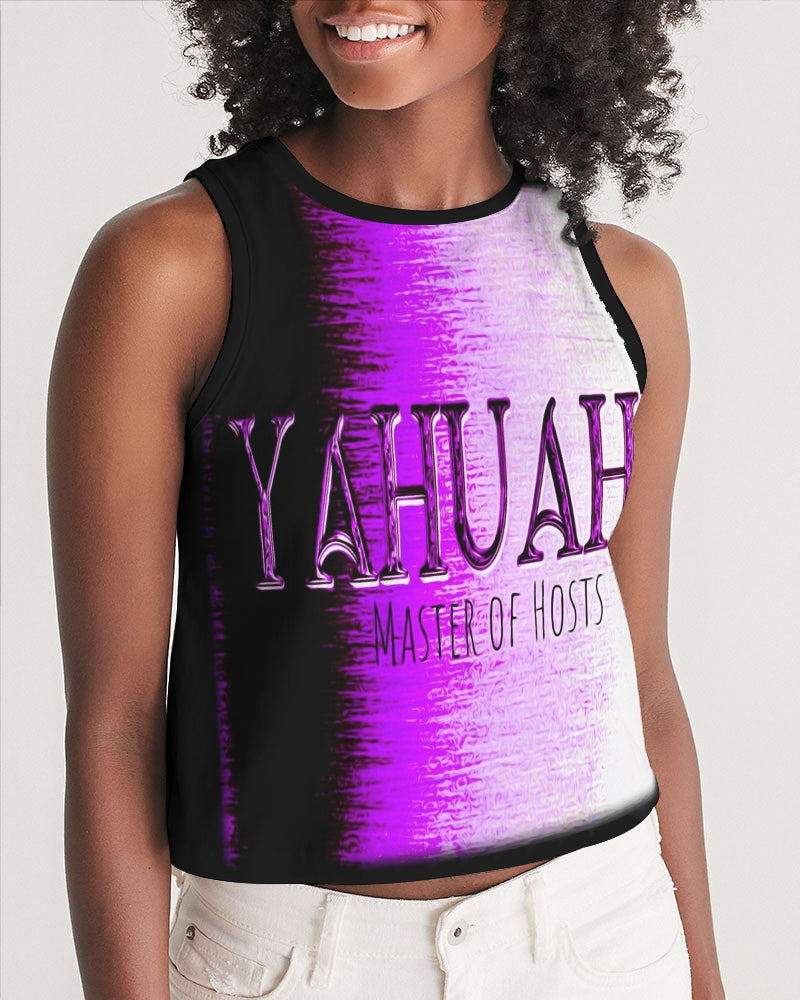 Yahuah: Master of Hosts (01-02) | Sleeveless Crop Top