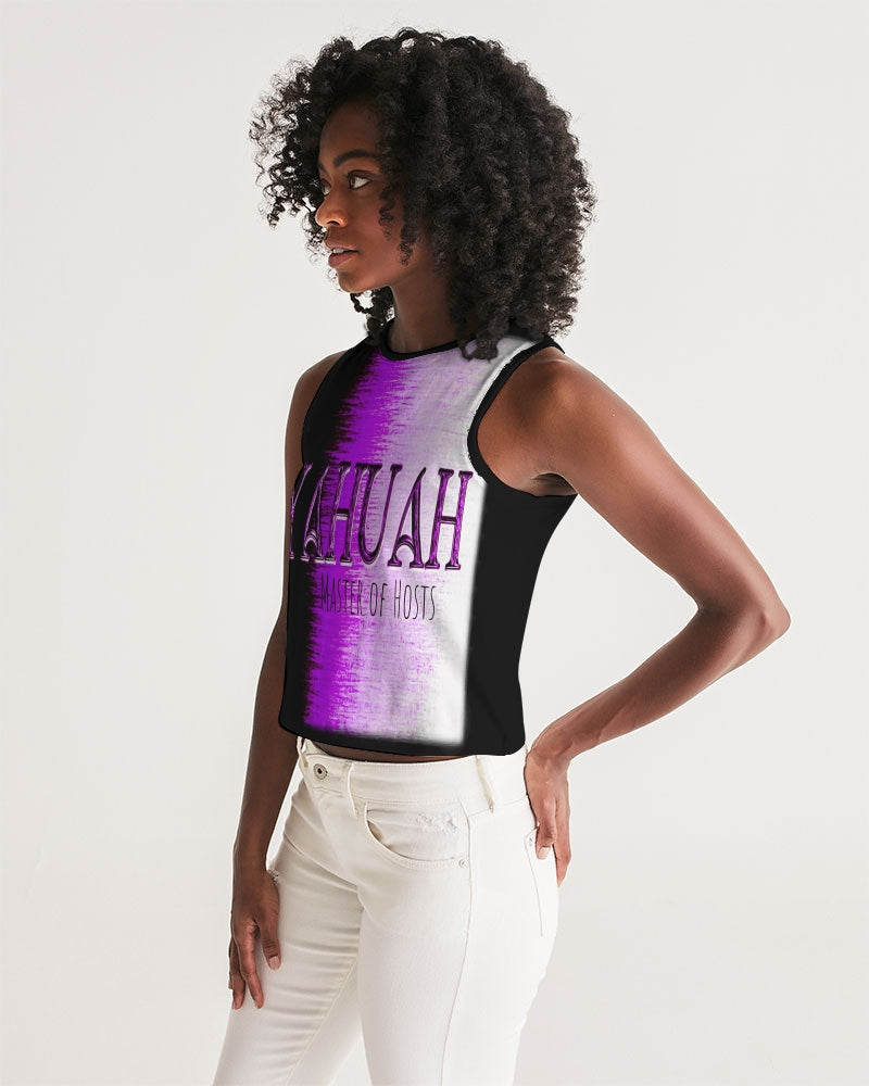 Yahuah: Master of Hosts (01-02) | Sleeveless Crop Top