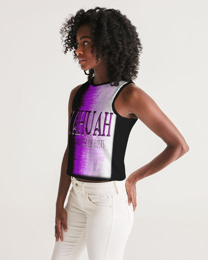 Yahuah: Master of Hosts (01-02) | Sleeveless Crop Top