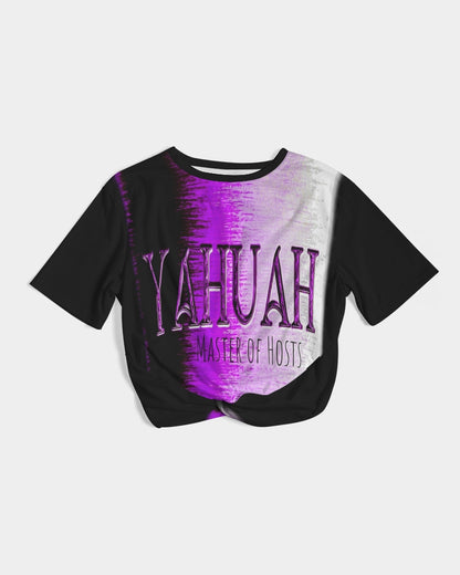 Yahuah: Master of Hosts (01-02) | Tie Front Crop Top