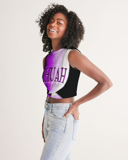 Yahuah: Master of Hosts (01-02) | Sleeveless Tie Front Crop Top