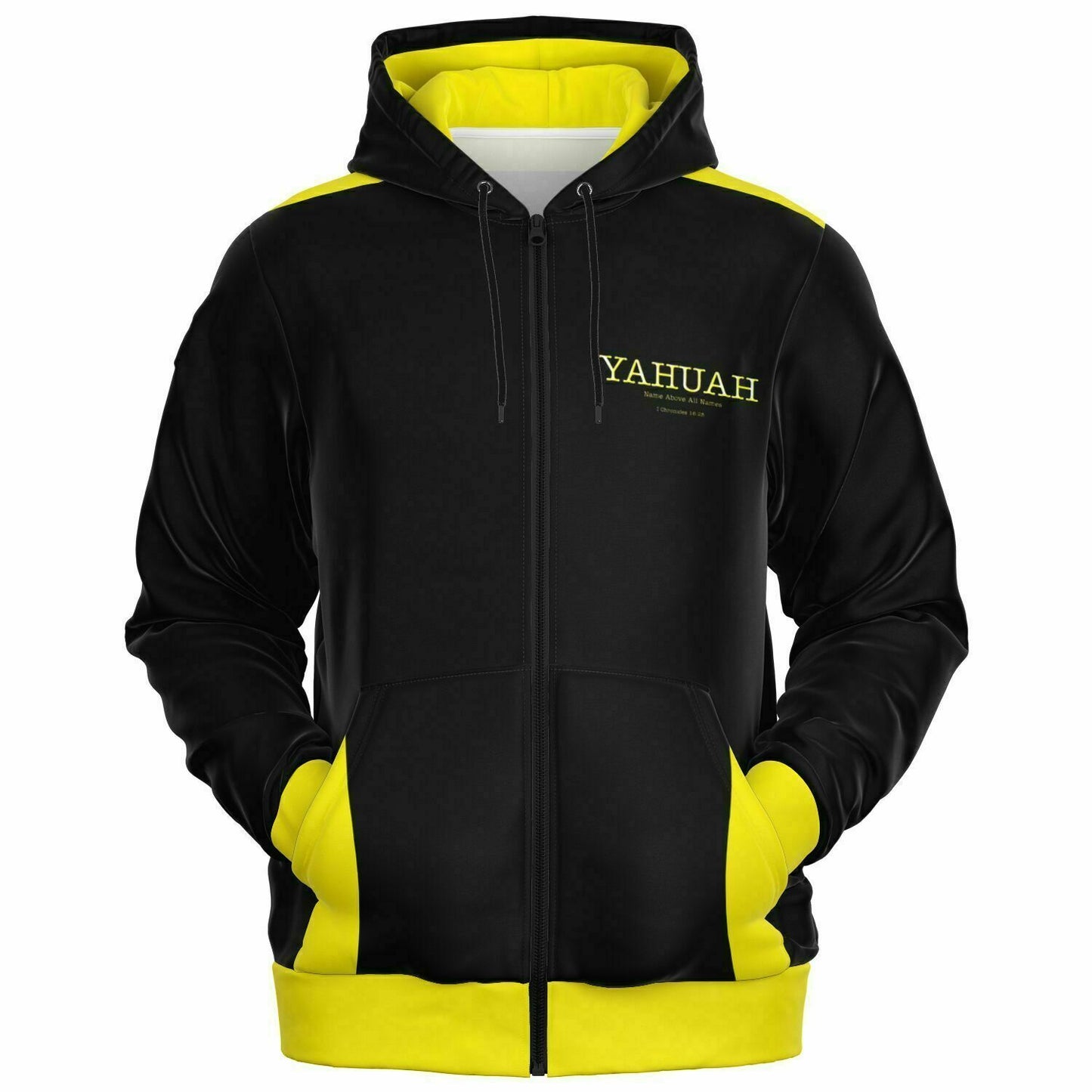 Yahuah: Name Above All Names (02-02) | Unisex Triblend Fleece Zip Hoodie
