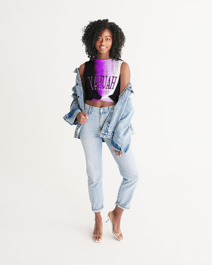 Yahuah: Master of Hosts (01-02) | Sleeveless Tie Front Crop Top