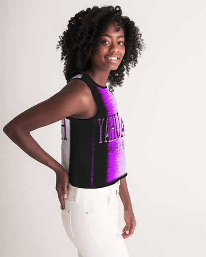 Yahuah: Master of Hosts (01-02) | Sleeveless Crop Top